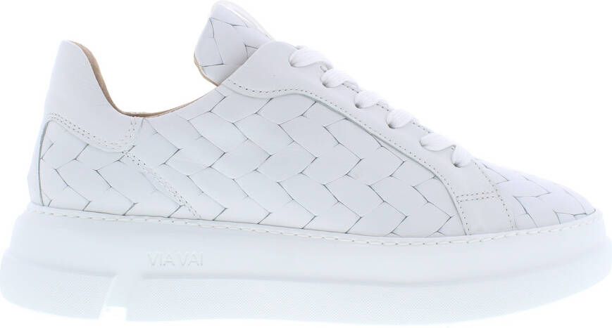 VIA VAI Witte Lage Sneakers Blue Maze - Foto 5