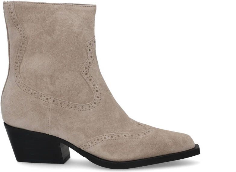 Via Vai Enkellaarsje 62141 DO Aiden Beige Dames - Foto 2