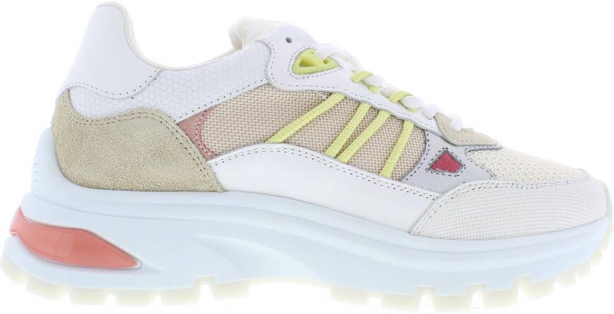 VIA VAI Liz Dae | Dragon combi Wit Leer Lage sneakers Dames - Foto 6