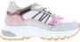 VIA VAI Lage Sneakers Dames Liz Dae Maat: 40 Materiaal: Textiel Kleur: Roze - Thumbnail 3