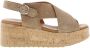 VIA VAI Sissel Raise | suède sleehak sandalen Beige Suede Sandalen met hak Dames - Thumbnail 5