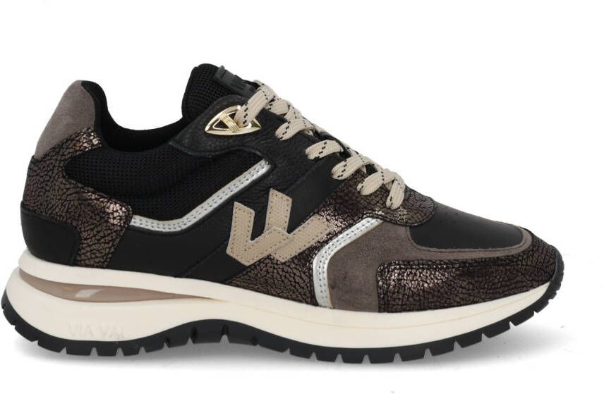 VIA VAI Usher Davina 62329 combi nero multi zwart