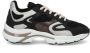 VIA VAI Lage Sneakers Dames Vesper Due Maat: 36 Materiaal: Leer Kleur: Zwart - Thumbnail 2