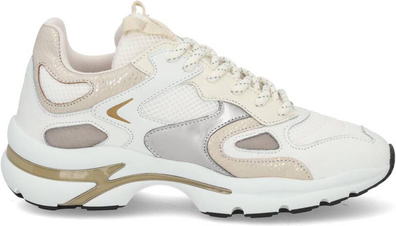 VIA VAI Lage Sneakers Dames Vesper Due Maat: 37 Materiaal: Leer Kleur: Wit - Foto 5