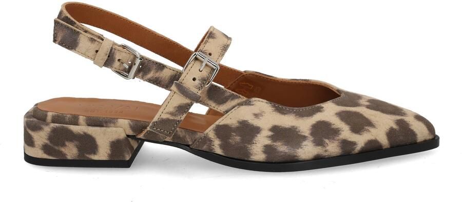 VIA VAI Slingbacks Dames Jazz Valerie Maat: 39 Materiaal: Suède Kleur: Beige - Foto 10