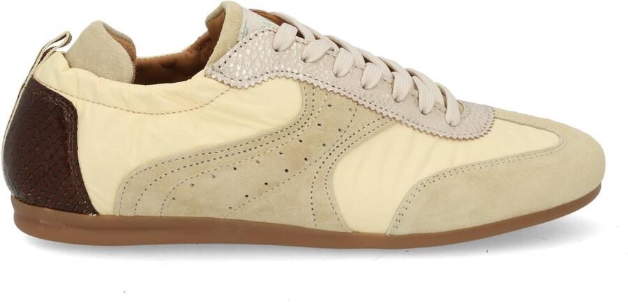 VIA VAI June Haylee Sneakers dames Suède Leer Textiel Geel - Foto 3
