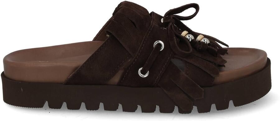 VIA VAI Rae Laila Sandalen Dames Suède Bruin - Foto 3