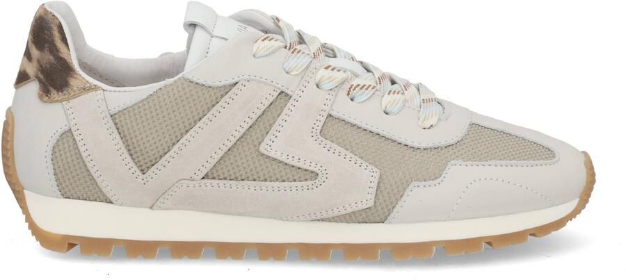 VIA VAI Scott Kenzie Sneakers Dames Leer Mesh Suède Wit - Foto 3