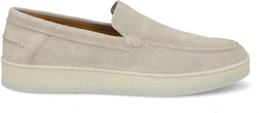 VIA VAI Zane Tyler Loafers Heren Suède Beige - Foto 3