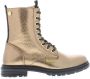 Vingino Julia Veterboots Laarzen Met Veters Meisjes Goud - Thumbnail 3