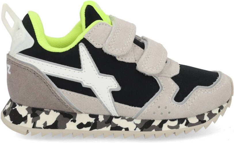 W6YZ Jet white black multi zwart