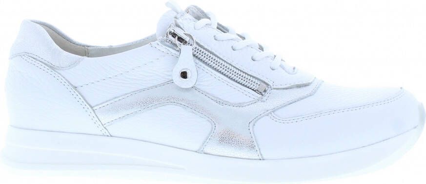 Wäldlaufer Waldläufer Dames Sneaker 752002-201-663 Wit zilver H-Vicky Wijdte H - Foto 7