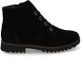 WALDLAUFER Waldläufer Veterboots Dames H Elisa Maat: 37 5 Materiaal: Suède Kleur: Zwart - Thumbnail 3