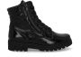 Waldläufer Dames Veterboot 723807-143-001 Zwart Lak Wijdt H (37.5) - Thumbnail 2