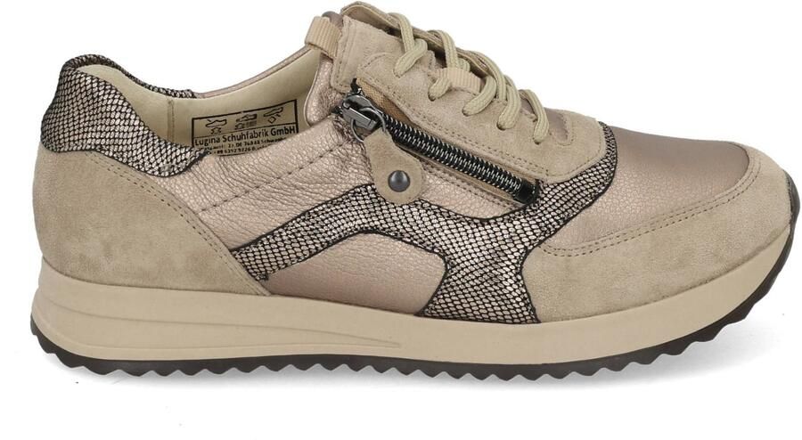 Wäldlaufer Waldläufer Dames Sneaker 752004-407-093 Beige Combi Wijdte H (40.5) - Foto 2