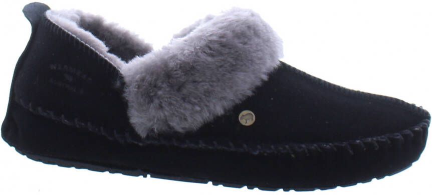 WARMBAT Pantoffels Dames Barrine Maat: 36 Materiaal: Suède Kleur: Zwart - Foto 6
