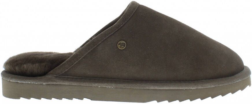 Warmbat Classic Suede Unisex Pantoffels Bruin