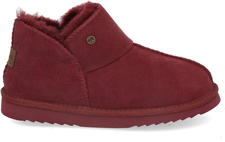 Warmbat WLW321067-63 dames pantoffel (gesloten hiel) rood - Foto 3