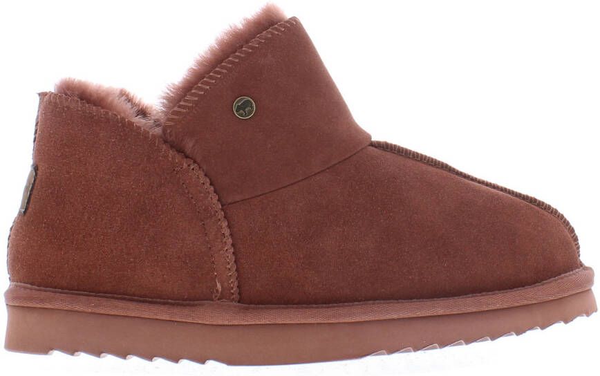 Warmbat Willow Women Suede Sequoia Dames Sloffen Rood - Foto 2