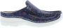 Wolky Dames Slippers Roll Slide Flowerpoint Blue Donkerblauw - Thumbnail 2