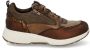XSENSIBLE Lage Sneakers Dames Combi H Rits Sneaker Maat: 38 Materiaal: Leer Kleur: Brons - Thumbnail 3