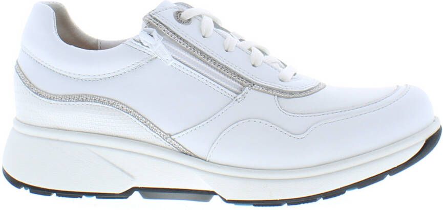 XSENSIBLE Lage Sneakers Dames Lima Maat: 39 Materiaal: Leer Kleur: Wit - Foto 9