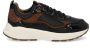 Xsensible Stretchwalker Sneaker Milau 33004.4.040 G Zwart Combi - Thumbnail 3