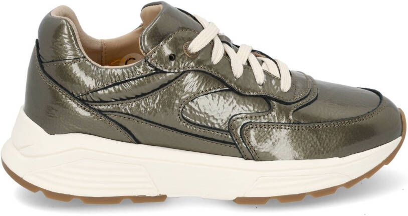 XSENSIBLE Sneakers Dames Lak G Sneaker Leer Groen - Foto 3