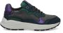 Xsensible Stretchwalker Sneaker Rainbow 33011.2.426 GX Emerald Groen Grijs Combi - Thumbnail 2