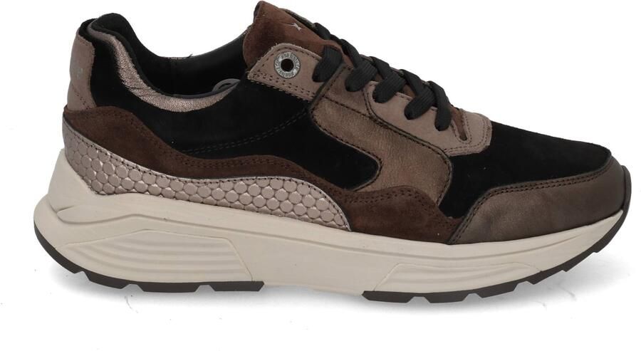 Xsensible Dames Veterschoenen Golden Gate Lady Darkbrown Donkerbruin - Foto 4