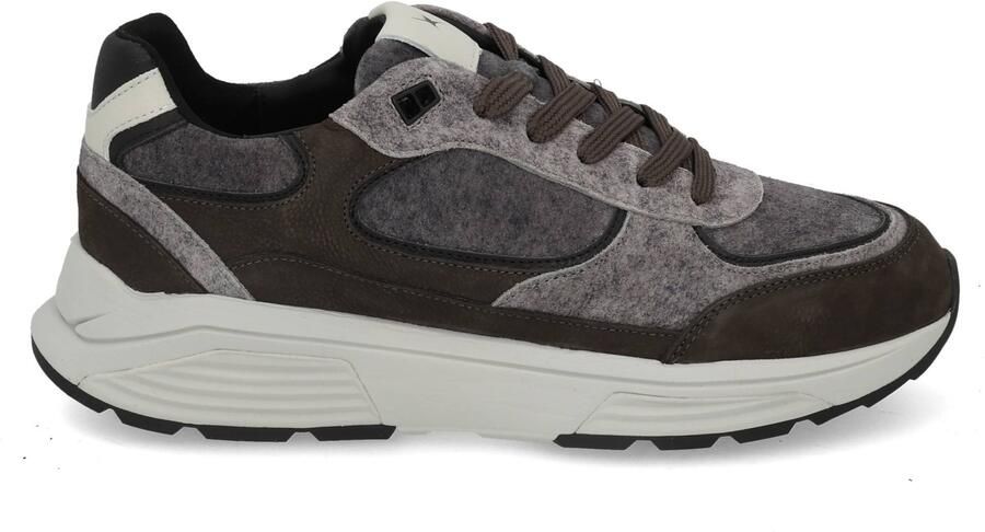 XSENSIBLE Lage Sneakers Heren Manhattan Maat: 44 Materiaal: Suède Kleur: Grijs - Foto 5