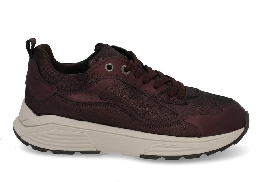 XSENSIBLE Lage sneakers Dames Milau Maat: 41 Materiaal: Suède Kleur: Paars - Foto 2