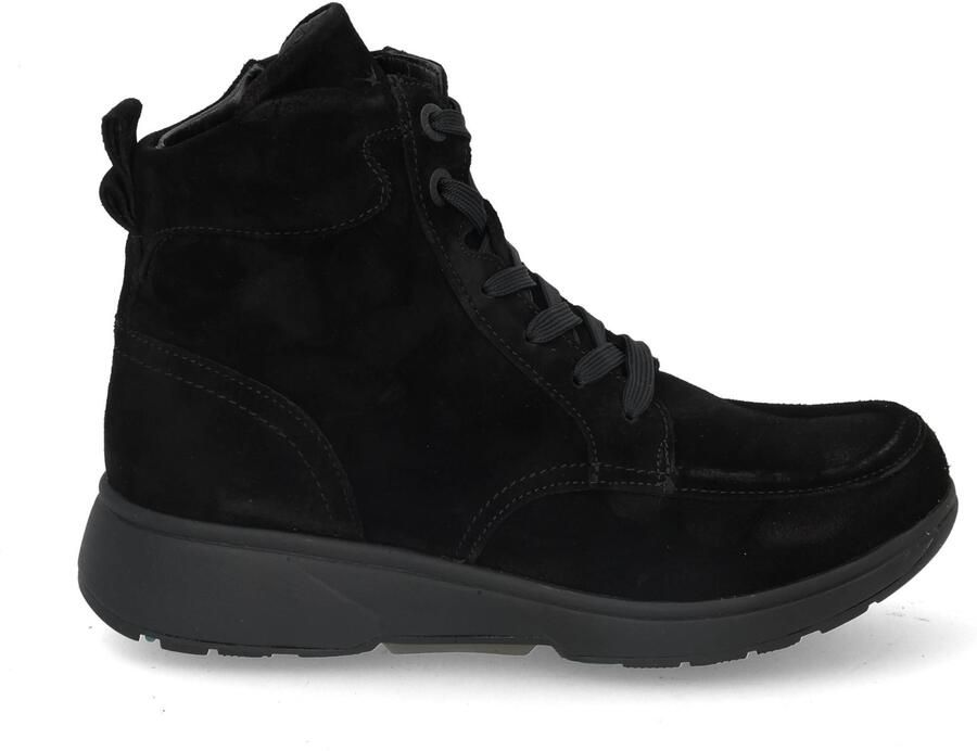 XSENSIBLE Hoge Sneakers Dames Romagna Suède Zwart - Foto 2