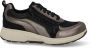 XSENSIBLE Lage Sneakers Dames Valletta Maat: 42 Materiaal: Leer Kleur: Zilverkleurig - Thumbnail 2