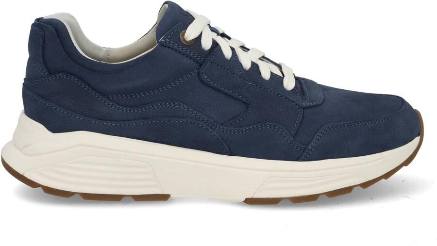 XSENSIBLE Lage Sneakers Heren Golden Gate Men Maat: 47 Materiaal: Leer Kleur: Donkerblauw - Foto 3