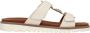 Ara Wit leren zomerslipper met uniek detail White Dames - Thumbnail 5