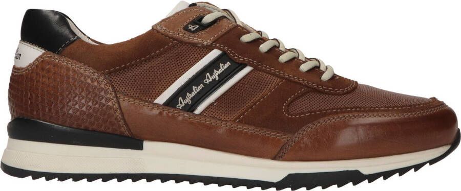 Australian Bruine Leren Sneakers met Comfortabele Pasvorm Brown Heren - Foto 11