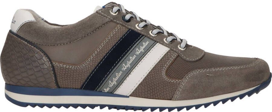 Australian Camaro leer Grijs Wit Blauw Gray Heren - Foto 6