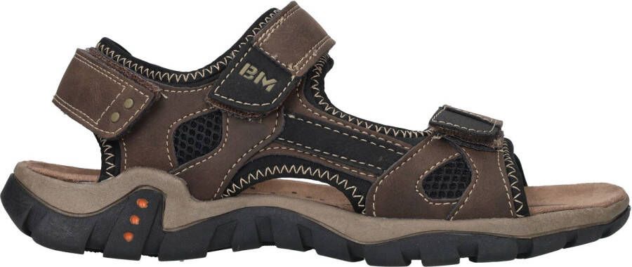 Belizia BM Footwear Sandaal Heren Zwart Bruin