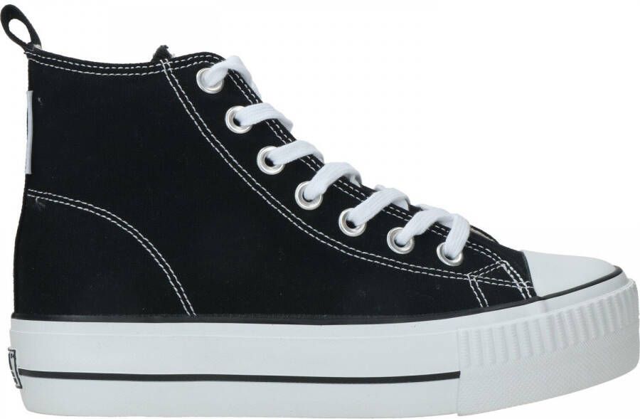 British Knights Kaya Mid Women Zwarte Sneakers Canvas - Foto 3