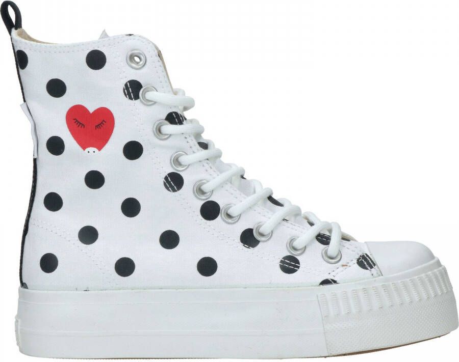 British Knights Kaya High Sneakers Hoog wit - Foto 2