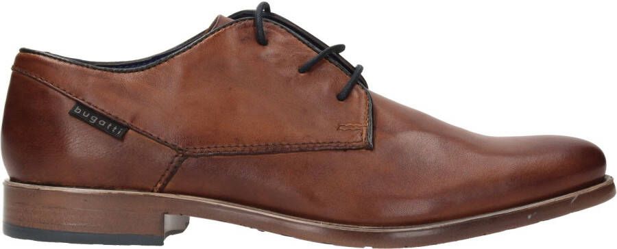 Bugatti Leren Cognac Veterschoen Brown Heren - Foto 2