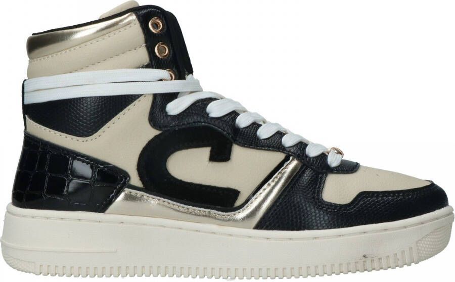 Cruyff Campo High Lux Hoge sneakers Leren Sneaker Dames Wit - Foto 5