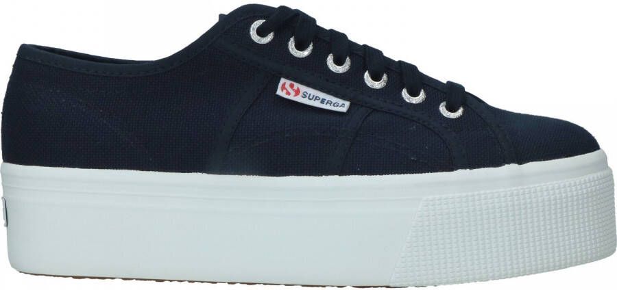 Superga 2790 Cotw Line Up And Down Lage sneakers Dames Blauw - Foto 5
