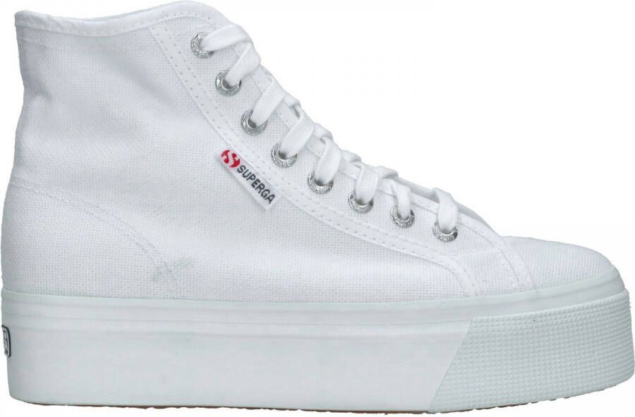 Superga 2708 HI TOP Volwassenen Half hoge schoenen Kleur Wit beige - Foto 7