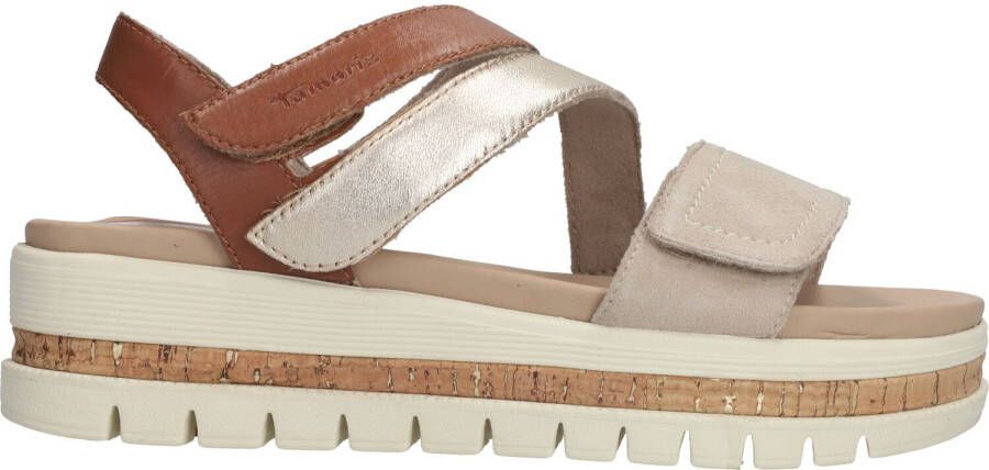 Tamaris Sandaal Vrouwen Beige Cognac - Foto 3