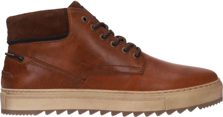 Gaastra Led Mid Oil M Hoge sneakers Leren Sneaker Heren Cognac - Foto 8