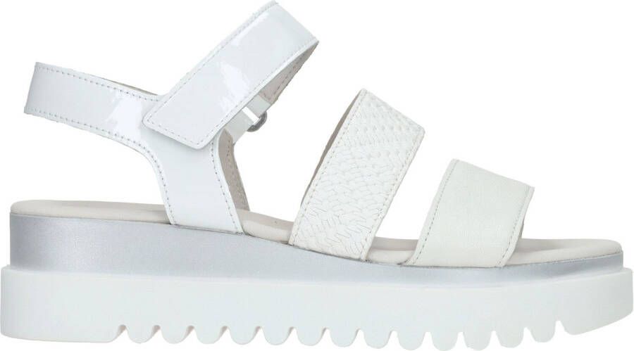 Gabor Sleehaksandaaltjes zomerschoen sandaal sleehak met praktische klittenbandsluiting - Foto 11