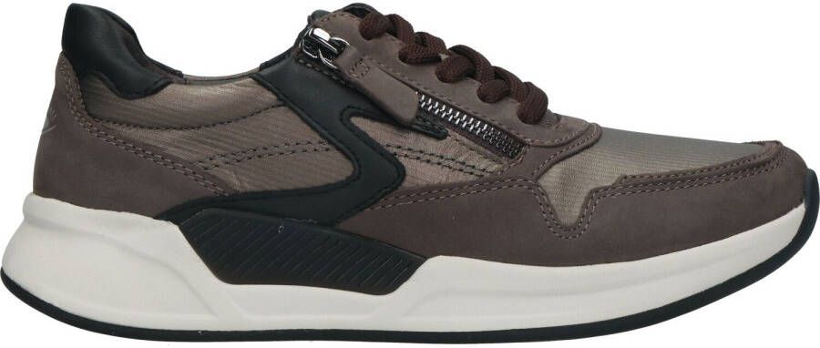 Gabor Rollingsoft Sneaker 96.957.65 Vulcano Donker Taupe 4½ 37½ - Foto 4