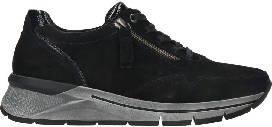Gabor Casual veterschoenen voor dames in zwart - Foto 5